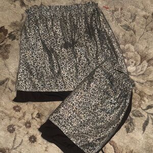 Geometric sparkle auto curtains 2 pack